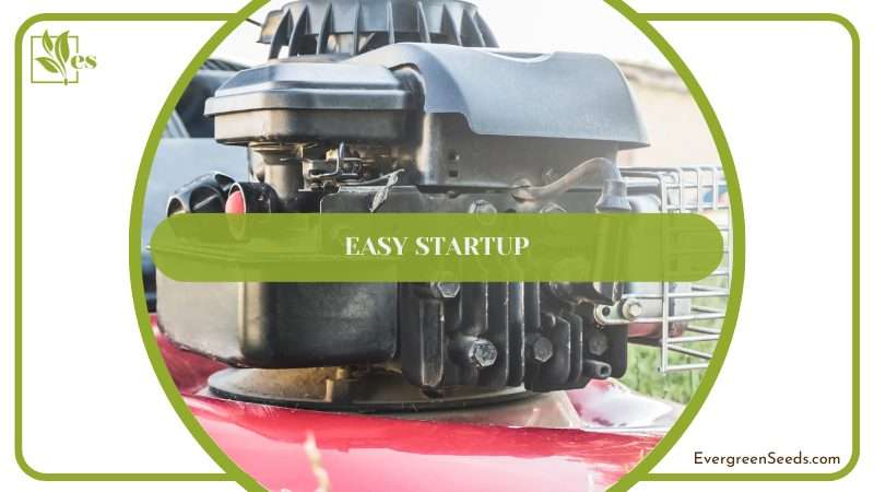 Engine with Auto Choke for Easy Startup