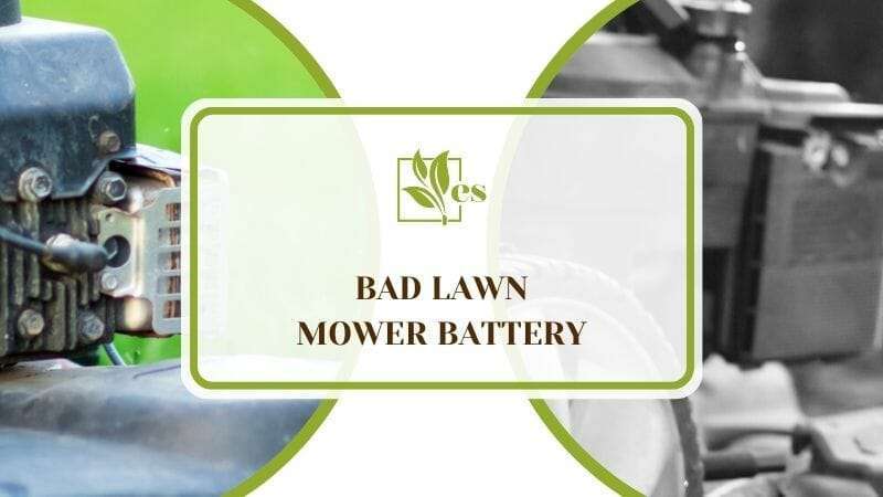 Bad Lawn Mower Battery
