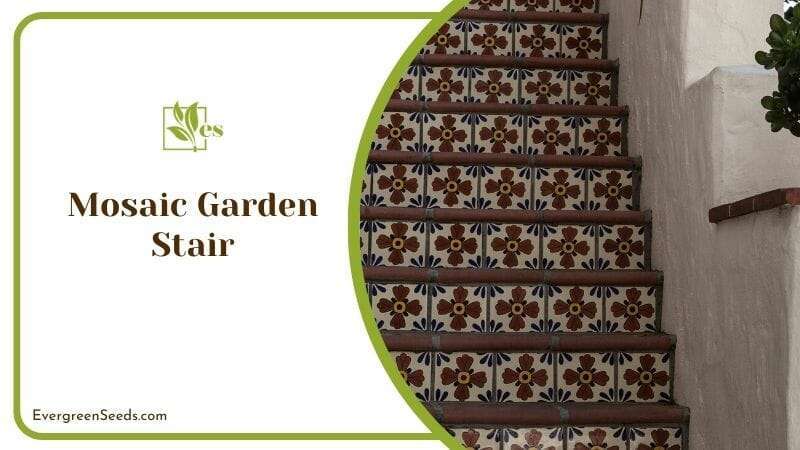 Mosaic Garden Stair