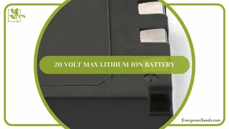 20 Volt Max Lithium Ion Battery