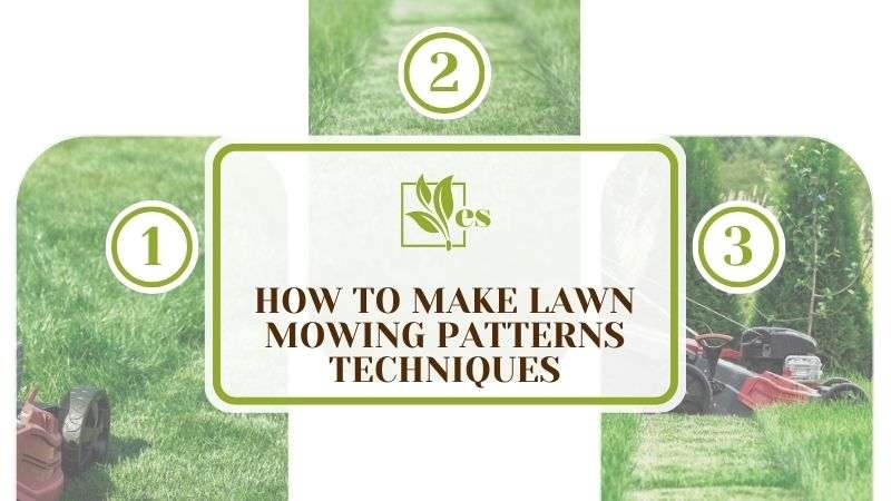 How To Make Lawn Mowing Patterns Techniques