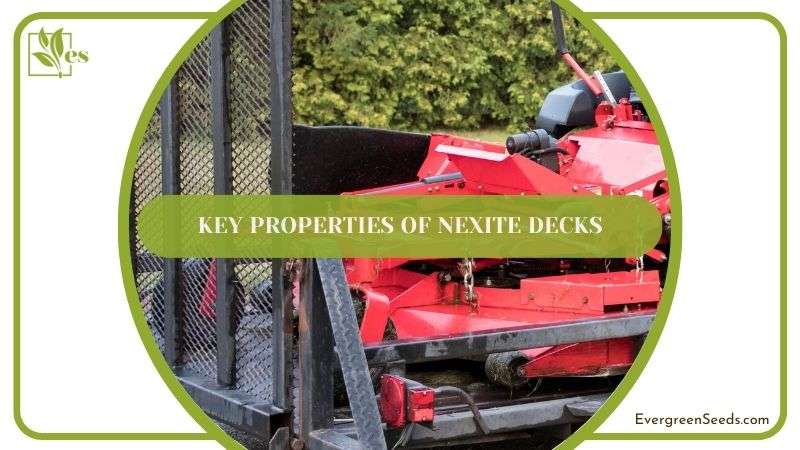 Key Properties of NeXite Decks