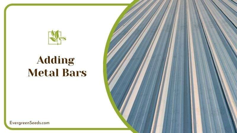 Adding Metal Bars to vinyl fence gaps