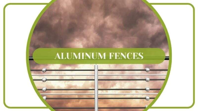 Chain Link Fence Alternatives Aluminum Fences