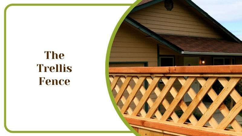 The Trellis Fence Wooden and Sturdy Guard for Homes and Houses