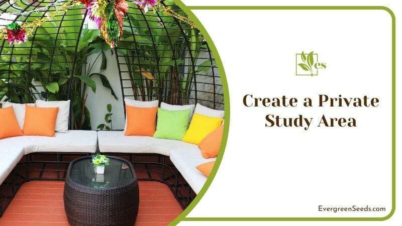 Create a Private Study Area