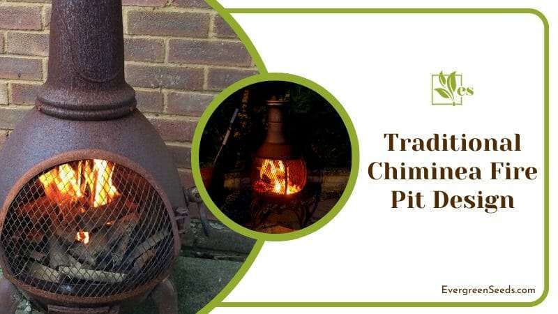 Traditional Chiminea Fire Pit
